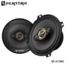 Q-PERTORS 4-Wege-Koaxial-Car-Audio-Lautsprecher Maximale Leistung 450 W 5-1/4 Zoll rund Ein Paar für Haustürlautsprecher