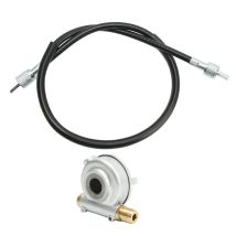 12 mm Tachogetriebe, 610 mm Tachokabel, Metalllegierung, Ersatz für Z50R Z50J Z50G Gorilla Z50A