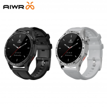 Orologio intelligente AIWR Peps 1R, GPS, AMOLED da 1,43", quadranti dell'orologio AI, ChatGPT, cardiofrequenzimetro, impermeabile 5 ATM per Android iOS
