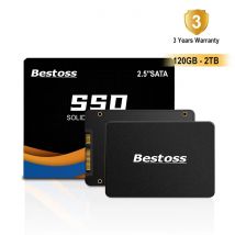 Bestoss Festplatte Solid State Drives 120 GB 128 GB 240 GB 256 GB 480 GB 512 GB 1 TB 2 TB SSD 2,5 Zoll Sata 3.0 für Computer