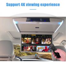 Automobil Monitor Android Auto Video Playes 1080P Multimedia HD Decke TV Spiegel Link Dach Montieren Display Bluetooth Wifi FM HDMI