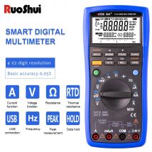 Victor 98A+ Handheld Smart Digital Multimeter LCD Backlight Portable AC/DC Ammeter Voltmeter Ohm Voltage Tester Meter Multimetro
