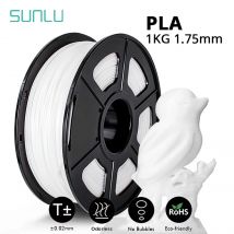Filamento 3D SUNLU PLA 1KG 1,75 MM PLAPLUS seda PETG +/-0,02 MM FDM Material de impresora 3D olor no tóxico ecológico fácil impresión