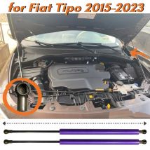 Menge (2) Motorhaubenstreben für Fiat Tipo für Fiat Egea 2015-heute, vordere Motorhaube, Gasfedern, Heben, unterstützt Stoßdämpfer, Dämpfer, Stangen