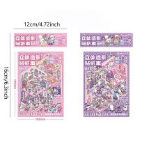 Mr.Paper 20 PET Stickers + 10 Diorama Cards, Miniature 3D Scene Sticker Book for DIY House Craft, Planner Scrapbooking Decor