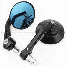 Rearview Round Mirrors For BONNEVILLE BOBBER T100 T120 SCRAMBLER 1200 SPEED TWIN 900 Motorcycle Side Mirror Handlebar Bar Ends