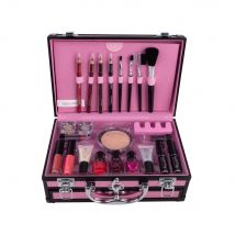 Profession elle Anfänger Reise tragbare Make-up Set Box Koffer Kit Lippenstift Pinsel Nagellack Set für Make-up Lidschatten-Palette