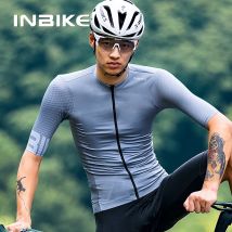 INBIKE koszulka rowerowa z krótkim rękawem męska letnia koszulka na rower szosowy ubrania dla
