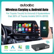 AUTOABC-Carplay Android Auto para Toyota Touch2 Entune 2,0 Highlander Tundra Sienna Prius Yaris Camry CHR módulo Multimedia