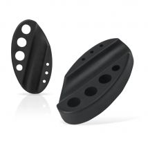 Schwarz Silikon Tattoo Ink Cups Caps Stift Halter Stehen Für PMU Microblading Pigment Tinte Halter Tattoo Accessori