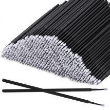 300 stücke Einweg MicroBrush Wimpern Reinigung Pinsel Lash Verlängerung Individua Werkzeug Für Wimpern Entfernen Tupfer Micro Pinsel