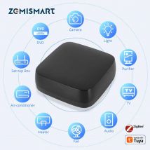 Zigbee IR Remote Control Smart Universal Infrared Remote for Air-con TV Fan DIY Learning Work with Wired Tuya Zigbee Hub Gateway