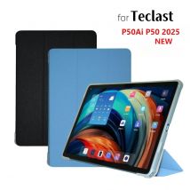 Smart Cover für Teclast P50Ai P50 2025, Tablet-Hülle, 27,9 cm, klappbarer Ständer, PU-Leder mit weicher TPU-Rückschale, automatisches Schlafen/Wake-up
