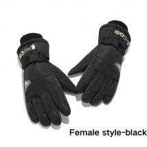 Ski handschuhe warm warm warm Touchscreen wasserdicht rutsch fest und samt warm Männer und Frauen mit samtigen Ski handschuhen