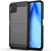 Custodia antiurto in fibra di carbonio per Huawei P40 Lite Custodia in silicone per p40lite Huawey Paraurti Cover posteriore protettiva completa Coque Fundas