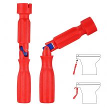 Chiave professionale per riparazione sedile WC 17/13/10mm Chiave universale per installazione sedile WC Facile allentamento 17/13/10mm