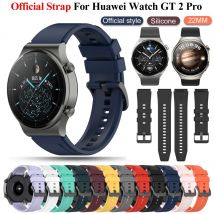 22mm Oficjalny silikonowy pasek zamienny Gt2 Pro do Huawei Watch 4/GT 4 3 2 Pro 46mm Oryginalna bransoletka z paskiem do zegarka