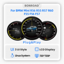 BONROAD-clúster Virtual Digital, grupo de instrumentos para BMW Mini Cooper R55 R56 R57 F55 F56 F57, Panel de tablero LCD