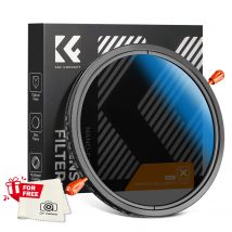 K&F Concept 2 w 1 Filtr CPL ND 58mm 55mm 52mm 49mm ND2 32 82mm 77mm 72mm 67mm Zmienny ND32 62mm 46mm 43mm 40.5mm 37mm VND32