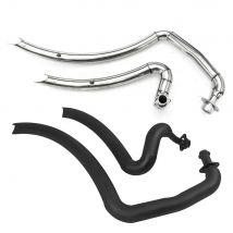 Für Yamaha Virago XV125 XV 125 XV250 XV 250 Motorrad Slash-Cut Auspuff-Schalldämpfer-System mit Abnehmbaren Schalldämpfern