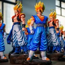 Figurka Jt Anime Dragon Ball Vegetto Gogeta z Podstawą Super Saiyan Figurki Kolekcjonerskie Model Zabawki Prezenty