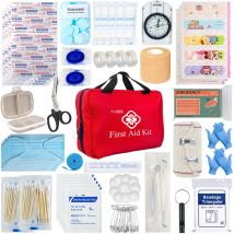 Kit di pronto soccorso da 26-330 pezzi Kit di emergenza tattico multiuso in auto Accessori militari Kit di sopravvivenza Borsa medica da campeggio