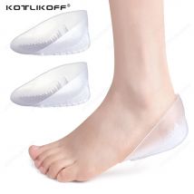 Inserti per cuscinetti per tallone in Gel per scarpe cuscinetti per tallone in Silicone per speroni ossei protezioni per alleviare il dolore soletta per fascite plantare
