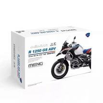 MENG Zusammengebauter Modellbausatz MT-005s R1250 GS ADV „Waterbird“ Offroad-Tourenmotorrad (vorgefärbte Version) 1/9
