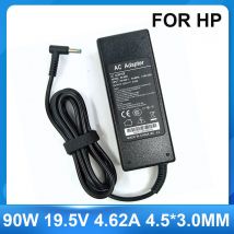 Adattatore di alimentazione per caricabatterie portatile CA 19,5 V 4,62 A 90 W 4,5 * 3,0 mm per HP Pavilion 14 15 PPP012C-S 710413 -001 Invio 17 17-j000 15-e029TX