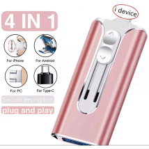 Pamięć USB 512GB 256GB 2TB 1TB pendrive do iPhone/ipad/IOS/Otg 2w1 Pen Drive do iOS Zewnętrzne urządzenia pamięci masowej Wysoka prędkość
