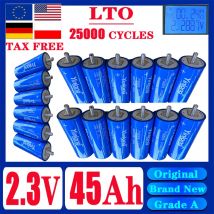 100 % Original Yinlong 66160 2,3 V 45 Ah LTO Lithium-Titanat-Batterie 10C Entladung DIY 12 V 24 V Car Audio SOLAR SYSTEM steuerfrei
