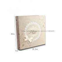 DIY Handmade Sticky 12 Inch Family Photo Albums Blank Diary Our Love Story Scrapbook Loose-Leaf Album Wedding Birthday Gift
