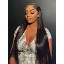 30 Inch Raw Hair Virgin Unprocessed 100% Human Hair Extensions Bone Straight 1/3/4 PCS Human Hair Bundles Brazilian Double Weft