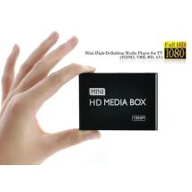 Lettore multimediale Full HD 1080P con supporto USB AV compatibile HDMI MKV H.264 RMVB WMV SD HDD Play