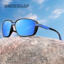 CRIXALIS Übergroße Quadratische Sonnenbrille Männer Frauen Mode Anti Glare Spiegel Fahren Sonnenbrille Männlich Outdoor Strand Shades UV400