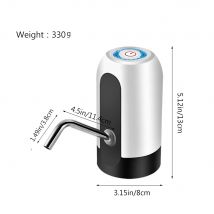 Carica USB distributore automatico di acqua portatile bere gadget per la casa pompa per bottiglia d'acqua Mini pompa elettrica a canna