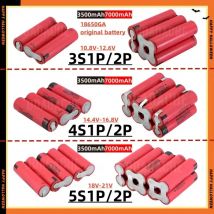 🆕 Original NCR18650 GA 2S 3S 4S 5S 6S Hohe Kapazität Anpassbar für Schraubendreher Schweißen Batterie 18650 12V 14,4V 18V 25V