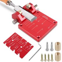 Hon führungs werkzeug Meißels chärf vorrichtung aus Aluminium legierung einstellbare Schärfer halterung Winkel befestigung Holzmeißel-Schärf halter