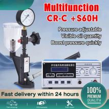 CR-C Tester per iniettori Common Rail diesel CRIN multifunzione Tester per iniettori diesel + Simulatore validatore iniettori S60H