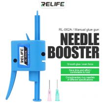 RELIFE RL-062A Ręczny pistolet do klejenia 10cc Dozownik topnika lutowniczego Olej spawalniczy Pasta lutownicza Wzmacniacz igły UV Uniwersalne narzędzie napędowe