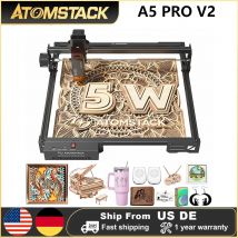 ATOMSTACK A5 Pro 40W Incisore laser Messa a fuoco ultrafine Protezione per gli occhi per legno Metallo Acrilico LightBurn Laser compatibile 410x400mm