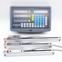 Neue SNS-3V Komplette Fräsen Drehmaschine DRO Digital Anzeige Kit AC110V/220V Display und 3 Stück