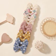 12 Teile/satz Süße Gedruckt Bowknot Haar Clips Für Nette Mädchen Handgemachte Haarnadel Boutique Barrettes Headwear Kinder Haar Zubehör