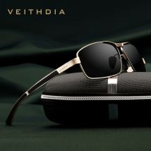 VEITHDIA Marke Sonnenbrille Sport Frauen Männer Im Freien Fahren Sonnenbrille Vintage Polarisierte UV400 Objektiv Männlichen Brillen Für Weibliche 2711
