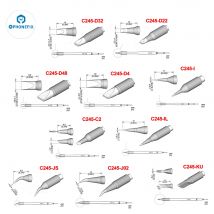 OEM C245 C470 Serie Spitzen C245-KU C245-IL C245-J02 C470-K C245-D22 C470-BC4 C470-D4 Lötkolbenspitzen für Rework Station Tool
