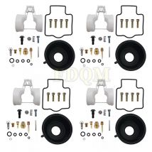 For Kawasaki ZX750 Ninja ZX7R 1996~2003 Carburetor Carb Rebuild Float Diaphragm 4 Kit