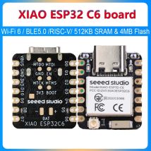 XIAO ESP32 C6 piccola scheda di sviluppo SuperMini Wi-Fi6 BTLE5.0 32-bit RISC-V 512KB SRAM e 4MB Flash per Arduino/SeeedStudio