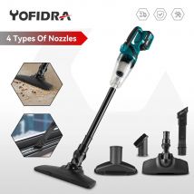 YOFIDRA 1500W Aspirapolvere Elettrico Cordless Multi-funzione Pulitore Palmare Pulizia Polvere di Neve Strumento per 21V 18V Batteria