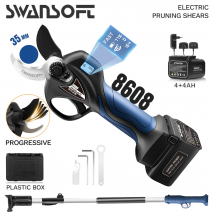 Cesoie elettriche da potatura wireless 32MM 16,8V Potatura di rami senza fili Potatore elettrico progressivo Efficiente albero da frutto