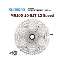 Shimano Deore M6100 51T MTB 12S Micro Spline Kassette 10-51T Mountainbike Ratsche 12V K7 Fahrrad 12 Geschwindigkeit Kettenrad